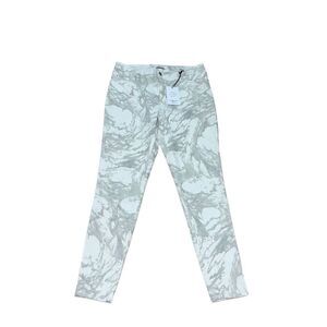 Skinny Girl Christina Marie Mid Rise Skinny Marble White Jeans NWT Size 14